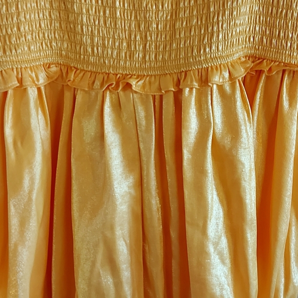 Lovers + Friend Yellow mini dress - Picture 4 of 8